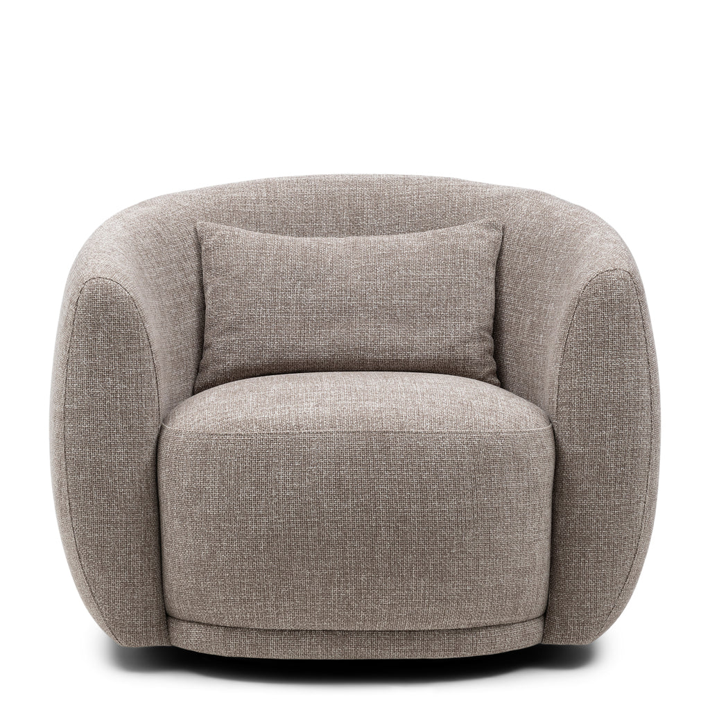 Leonardo draaistoel Bright Taupe